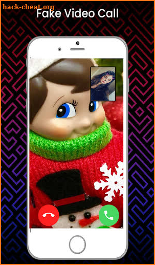 Elf in The Shelf Video Call screenshot