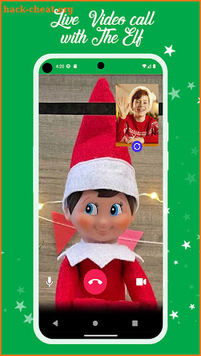 Elf on the Shelf Video Call screenshot