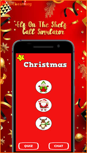 Elf on the Shelf Video Call Simulator & Quiz screenshot