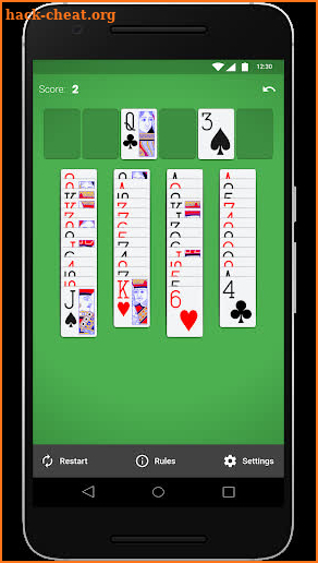 Eliminator Solitaire screenshot