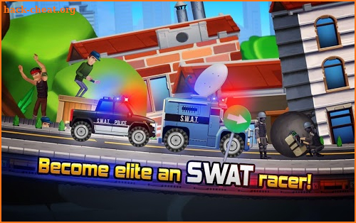 Elite SWAT Car Racing: Army Truck Driving Game screenshot