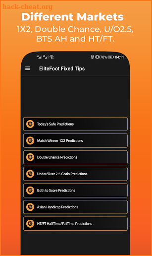 EliteFoot Fixed matches & Free Predictions screenshot