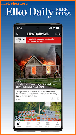 Elko Daily Press screenshot