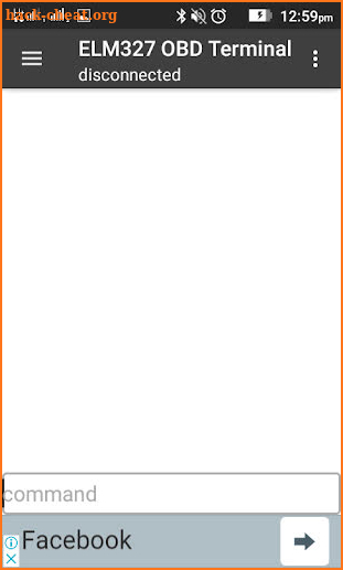 elm327 obd terminal Pro screenshot