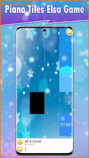 Elsa Game Piano Tiles : Let It Go screenshot