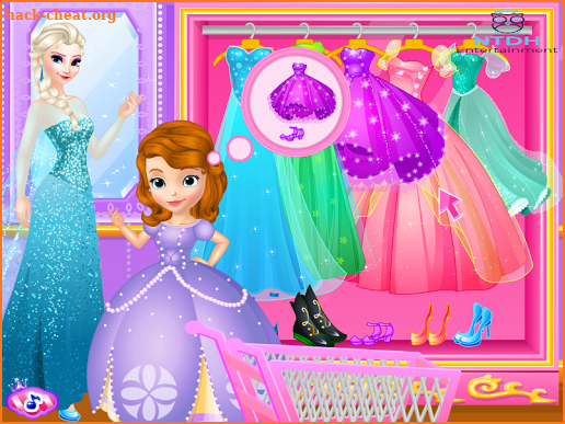 Elsas cloths shop - Dress up games for girls screenshot