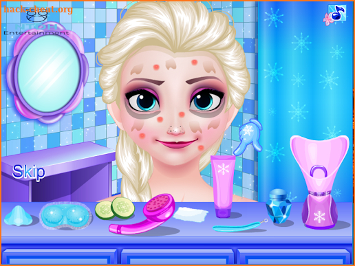 Elsas Queenn Wedding - Dress up games for girls screenshot