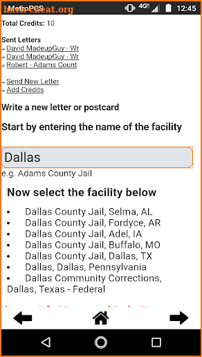 eMail To Inmates 2018 screenshot