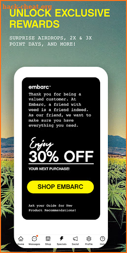 Embarc Cannabis Dispensary screenshot