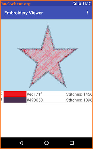 Embroidery Viewer screenshot