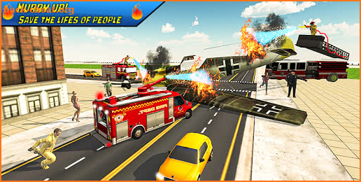 Emergency Firefighting Airplane Rescue 2019 screenshot