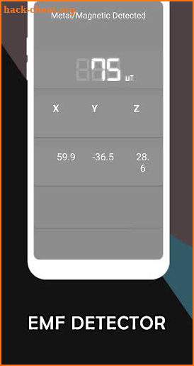 EMF Detector- Electromagnetic Field Finder screenshot