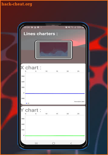 EMF Detector - ( Save Real EMF Data) screenshot