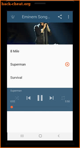 Eminem Song Offline screenshot