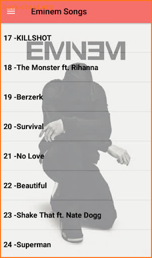 Eminem Songs Offline(50 songs) screenshot