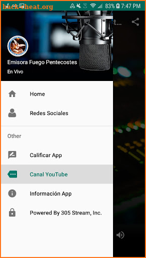 Emisora Fuego Pentecostes screenshot