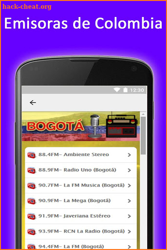Emisoras Colombianas en Vivo screenshot