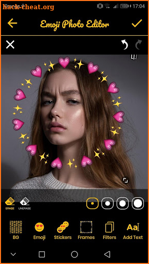 Emoji Background Photo Editor & Emoji Wallpaper 💛 screenshot