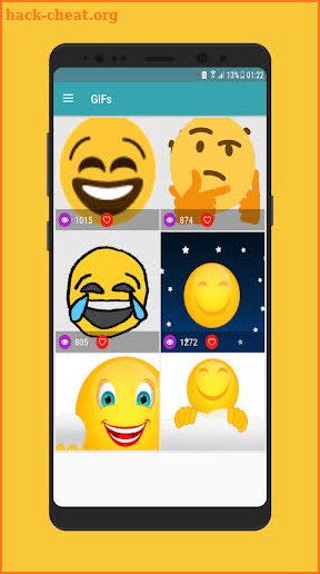 Emoji GIF screenshot