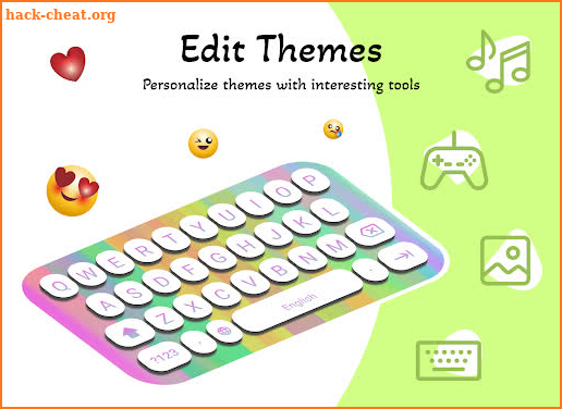 Emoji Keyboard - Color Themes screenshot