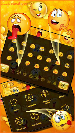 Emoji Keyboard Theme screenshot