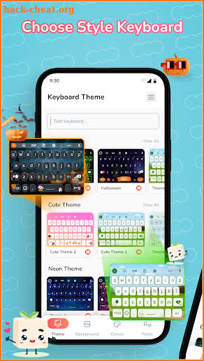 Emoji Keyboard: Theme, Photo screenshot