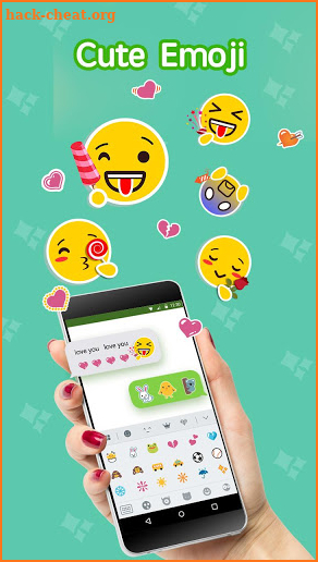 Emoji keyboard：Happy New Year screenshot