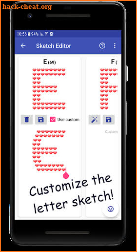 Emoji Letter Maker screenshot