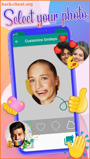 Emoji Maker-stickers, animojis, gif emojis creater screenshot