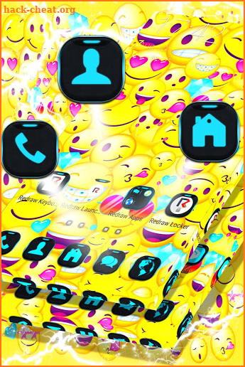 Emoji Pattern HD Launcher screenshot