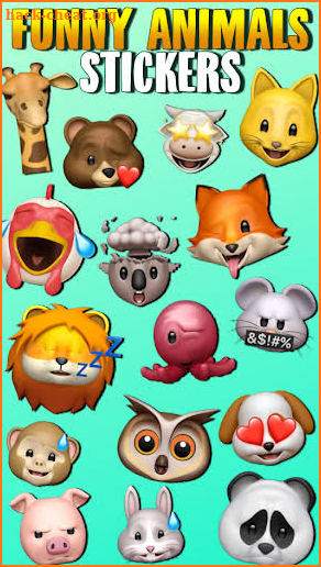 😆 EMOJIS WAstickerApps Funny Expressions 3D screenshot