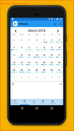 eMoods Bipolar Mood Tracker screenshot