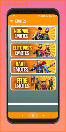 Emotes and spin screenshot