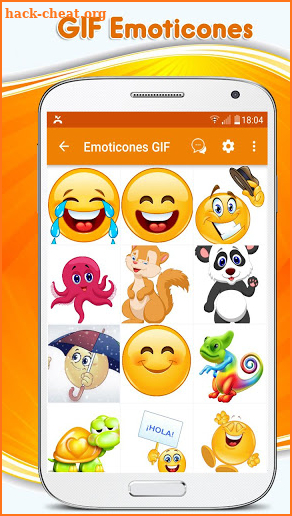 Emoticons for whatsapp emoji Pro screenshot