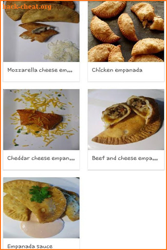 Empanadas Recipes - Cooking Recipes screenshot