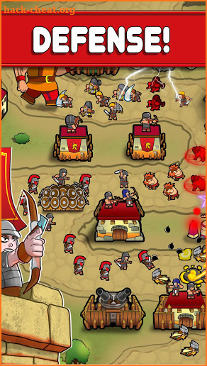 Empire Rush: Rome Defense TD screenshot