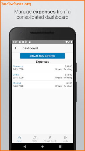 EMPOWER Flex Mobile App screenshot