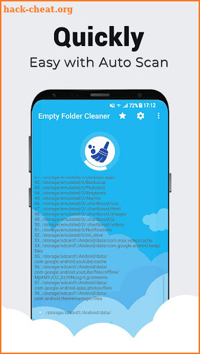 Empty Folder Cleaner screenshot