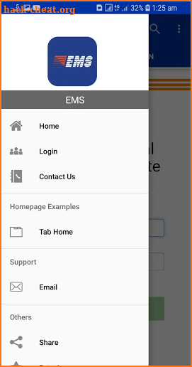 EMS Global : Tracking Shipping Calculator Helpline screenshot