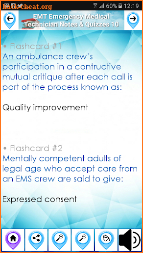 EMT Emergency Medical Technician Free App Exam screenshot
