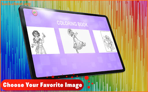 Encanto Coloring Book Game screenshot