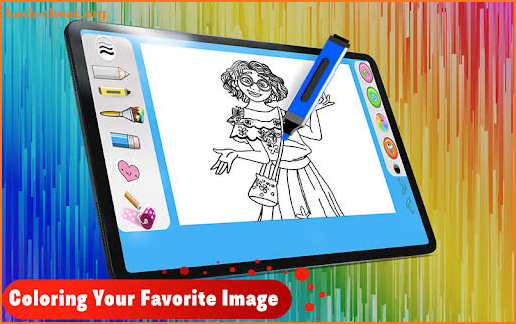 Encanto Coloring Book Game screenshot