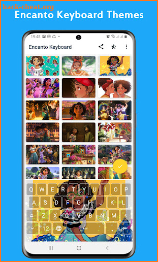 Encanto Keyboard Themes screenshot