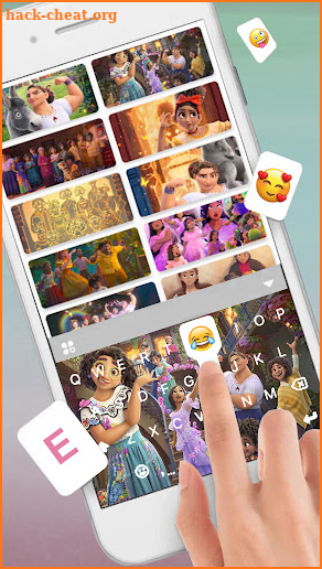 Encanto Keyboard Wallpaper screenshot