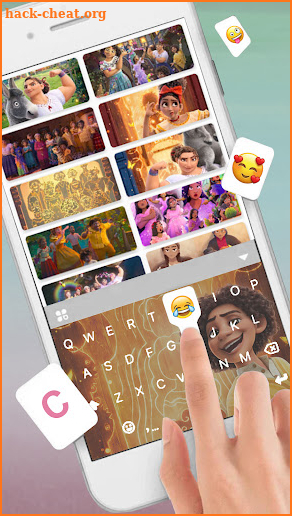 Encanto Keyboard Wallpaper screenshot