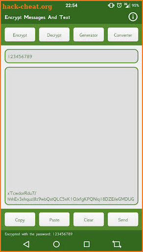 Encrypt Messages And Text screenshot