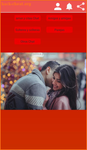 Encuentra amor y citas Chat screenshot