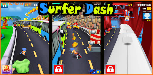 Endless escaping game Surfer Dash screenshot