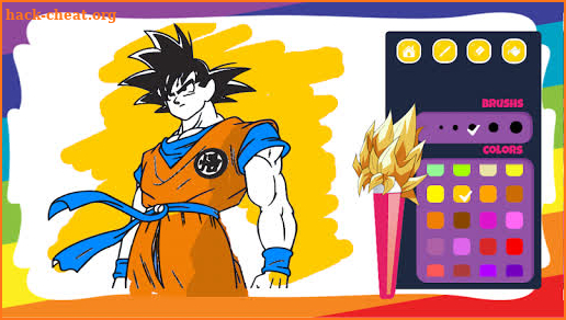 Endless Super Dragon Ball Coloring Book 2019 screenshot