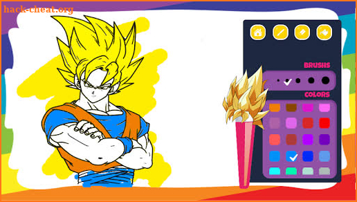 Endless Super Dragon Ball Coloring Book 2019 screenshot